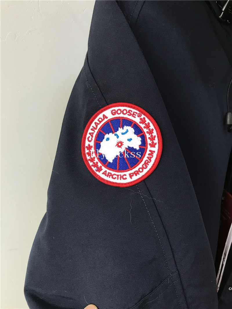 Winter Canada Goose Coat Navy Blue